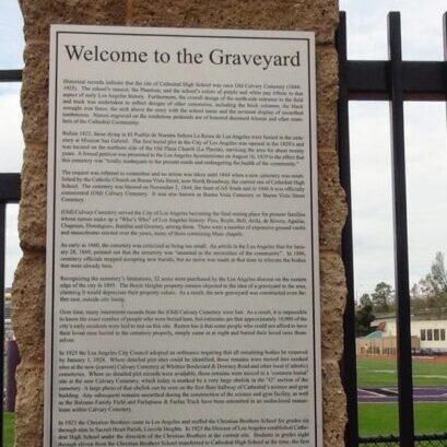 Cathedral High School The Graveyard