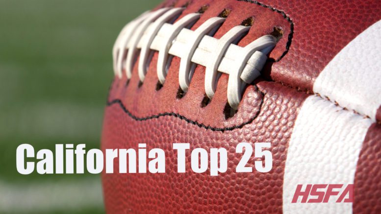 california high school football top 25