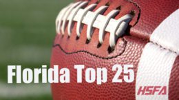 Florida Top 25 high school football