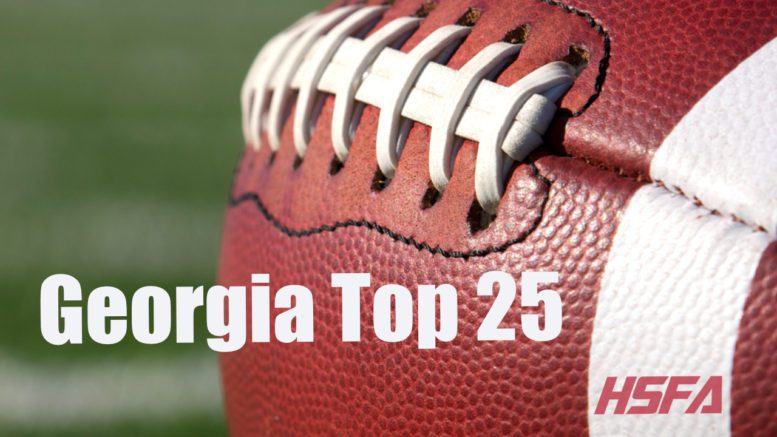 georgia high school football top 25