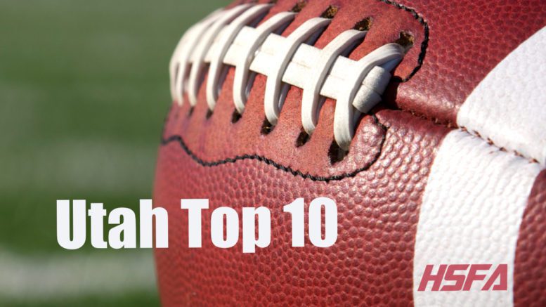 Utah Top 10 high school football