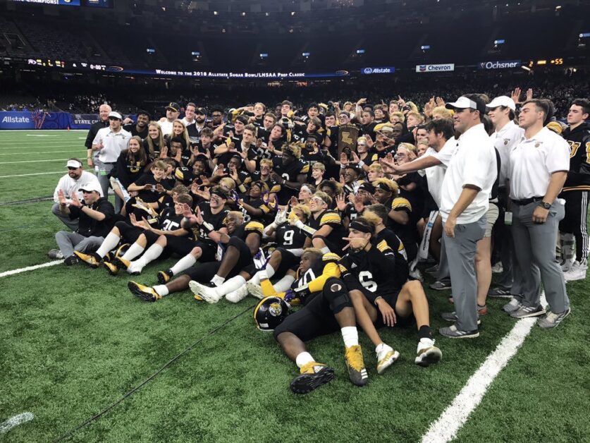 No 27 University Lab Wins Back To Back Louisiana State Titles High School Football America