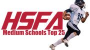 high school football america medium schools top 25