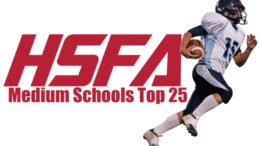 high school football america medium schools top 25