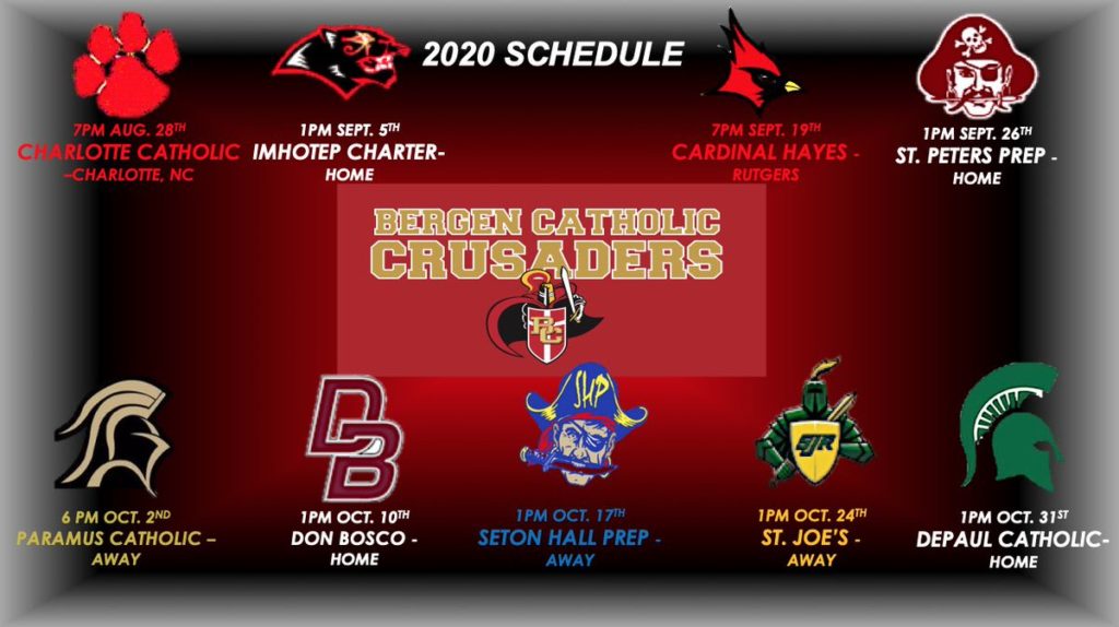 2020 New Jersey High School Football Schedules High School Football