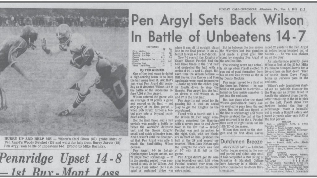 Wilson plays Pen Argyl – High School Football