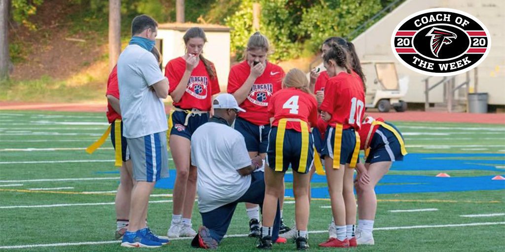 Montez Swinney, Girls' Flag Football Head Coach at Dunwoody High School is  the Atlanta Falcons High School Coach of the Week - High School Football  America