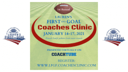 lauren's first and goal coaches clinic