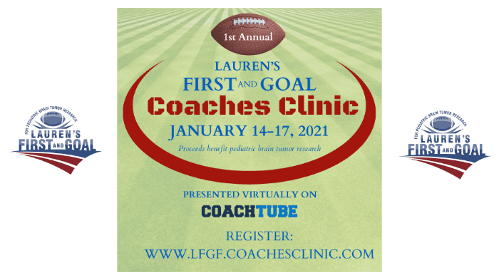 lauren's first and goal coaches clinic