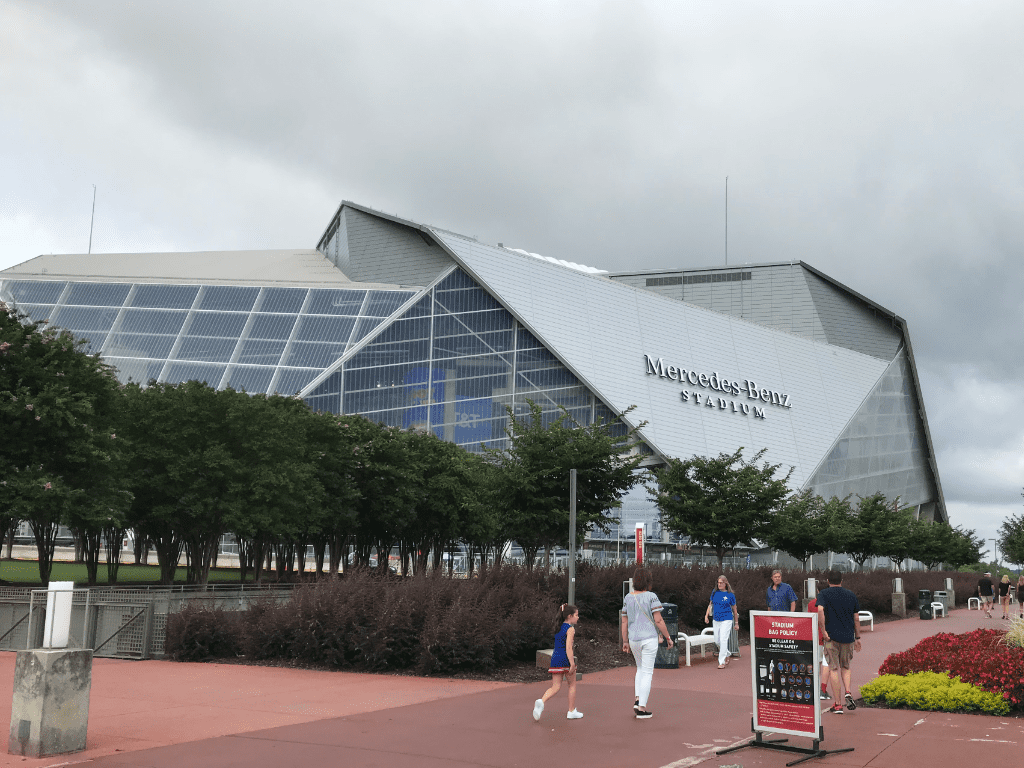 Atlanta Falcons host open practice & Military Appreciation Day at  Mercedes-Benz Stadium on Aug 4th - Atlanta on the Cheap