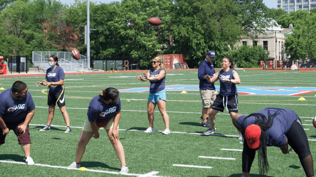 chicago bears flag football