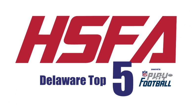 delaware top 5 high school football rankings