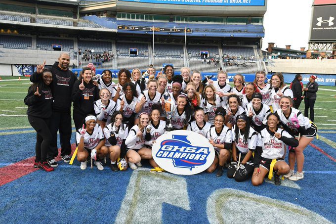 Girls High School Flag Football League crowns champion in