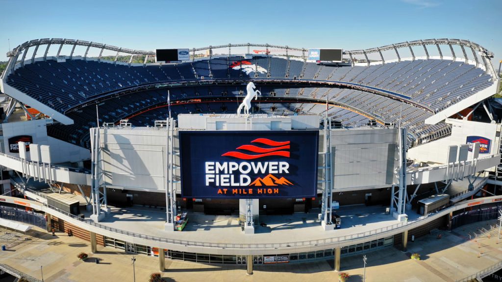 Broncos vs Chargers  Empower Field at Mile High