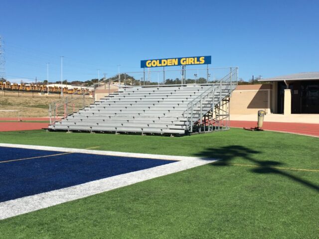 end zone seats for golden girls at tivy antler stadium
