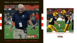the cleveland browns name chuck kyle of st. igantius its coach of the week