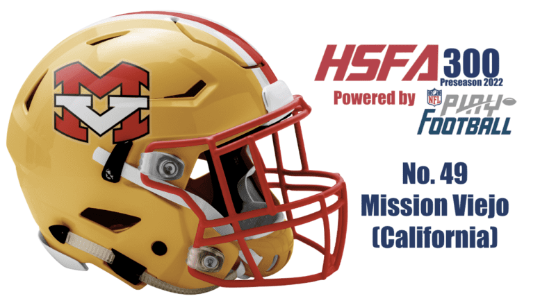 mission vijeo is ranked no. 49 in the high school football america 100