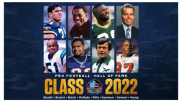members of the class of 2022 for the pro football hall of fame