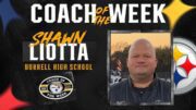 the pittsburgh steelers name shawn liotta as the Week 2 Coach of the Week