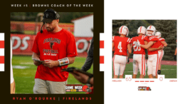 cleveland browns name ryan o'rourke coach of the week