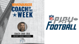 the dallas cowboys name chad cole coach of the week