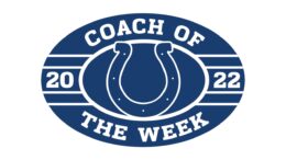 every week during the 2022 season, the indianapolis colts name a high school coach of the week