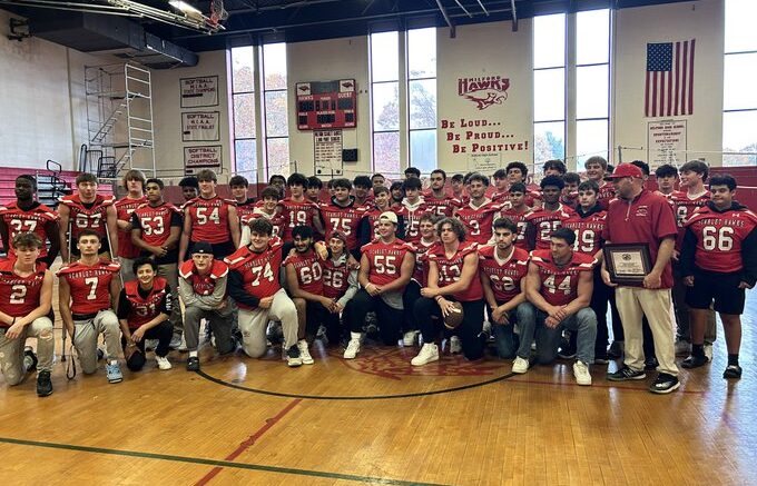 dale olson of milford high named new england patriots high school coach of the week.