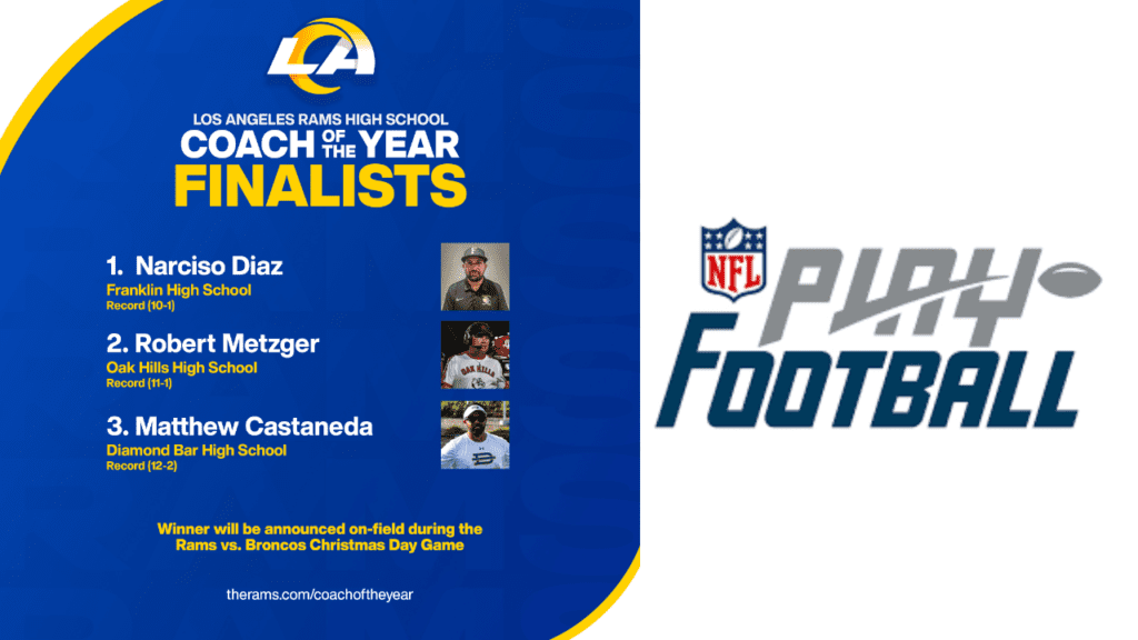 Vote for the Los Angeles Rams High School Coach of the Year - High