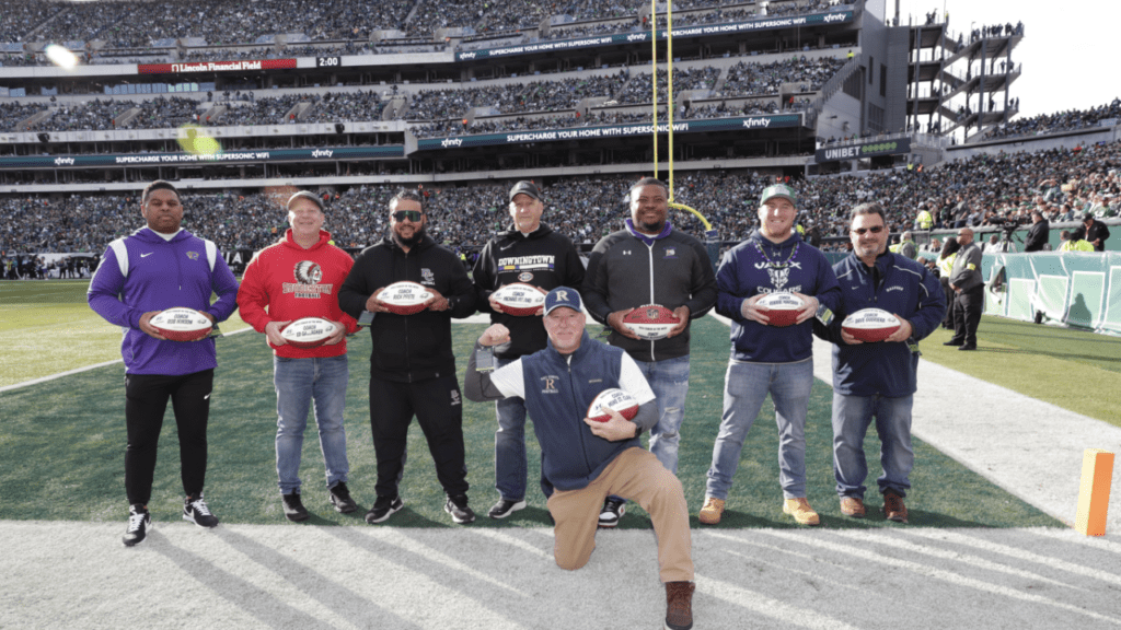 Philadelphia Eagles name Mike St. Clair of Bayard Rustin as HS Coach of the  Week - High School Football America