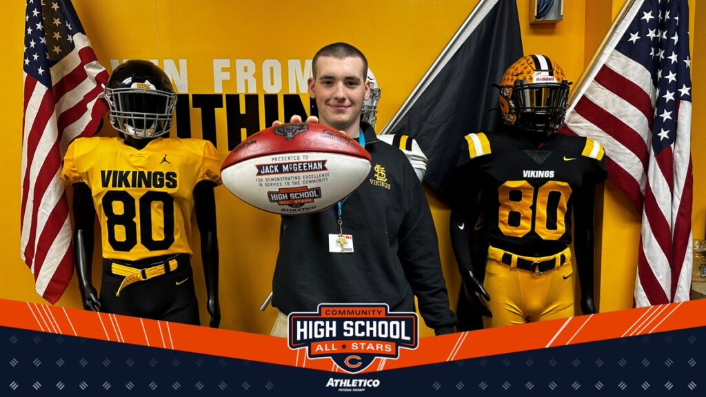 Chicago Bears name Jack McGeehan of St. Laurence HS as their Community High  School All-Star - High School Football America