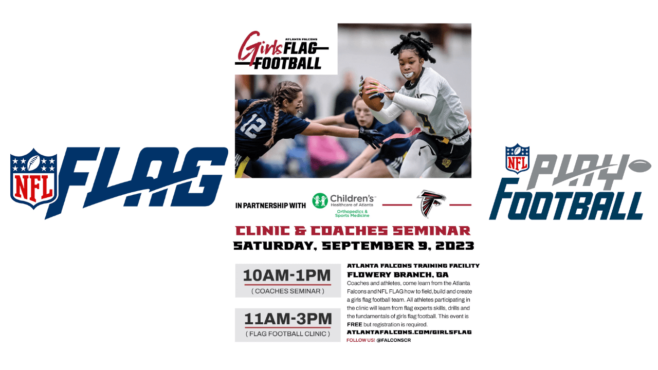 Free Falcons Flag Football Coaching Clinic