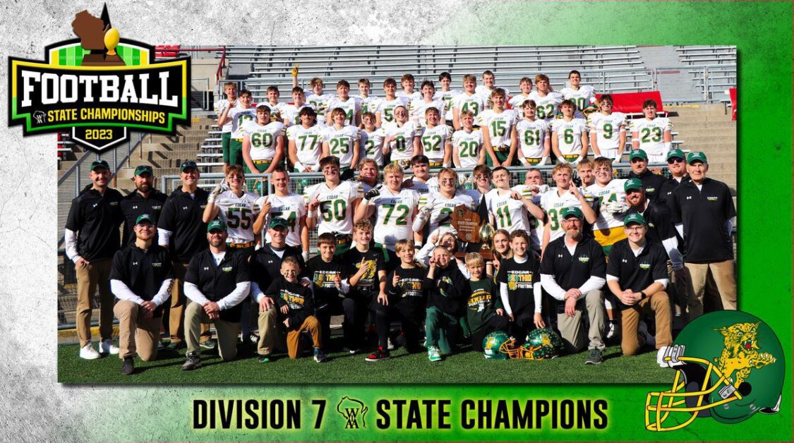 Edgar wins 8th Wisconsin high school football state championship High