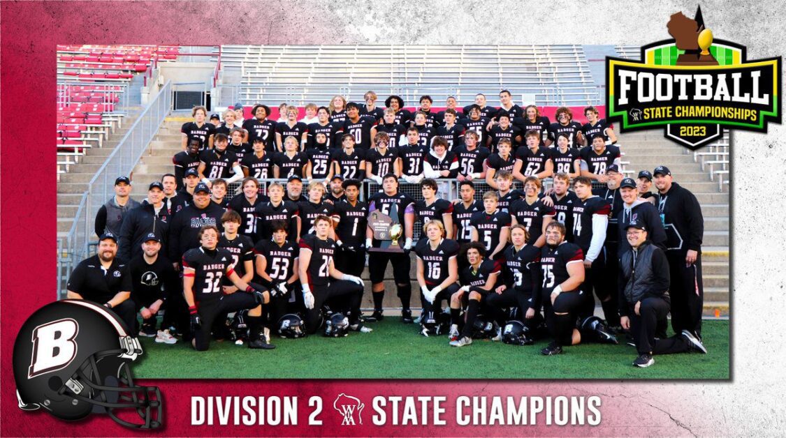 Badger wins first Wisconsin high school football state championship