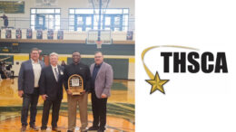 Claude Mathis of DeSoto is the 2023 Texas High School Coaches Association Coach of the Year.