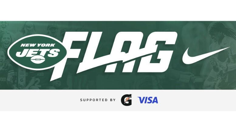 new york jets honor a girls flag coach and player of the week throughout the season.