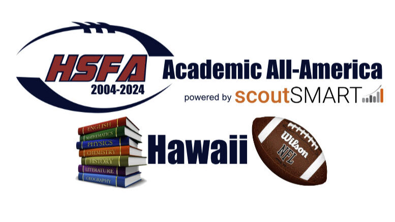 The 2023 High School Football America Hawaii Academic All-America Team honors student-athletes with a 3.7 GPA or higher.