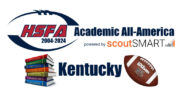 The Kentucky Academic All-America Team honors student-athletes with a GPA or 3.7 or higher.