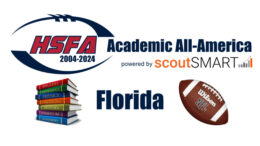 The Florida Academic All-American Team is made up of student-athletes with a 3.7 GPA or higher.