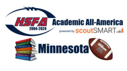 The High School Football America Academic All-America Team features student-athletes with a GPA of 3.7 or higher.