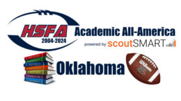High School Football America's 2023 Oklahoma Academic All-America Team salutes student-athletes with a GPA of 3.7 or above.