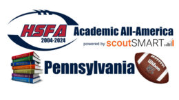 The High School Football America 2023 Pennsylvania Academic All-America Team salutes student-athletes with a 3.7 GPA or higher.