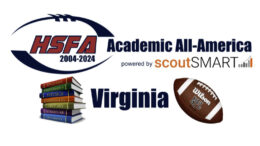 The 2023 High School Football America Virginia Academic All-America Team honors student-athletes with a GPA of 3.7 or higher.