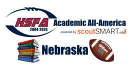 The 2023 High School Football America Nebraska Academic All-America Team honors student-athletes with a GPA of 3.7 or higher.