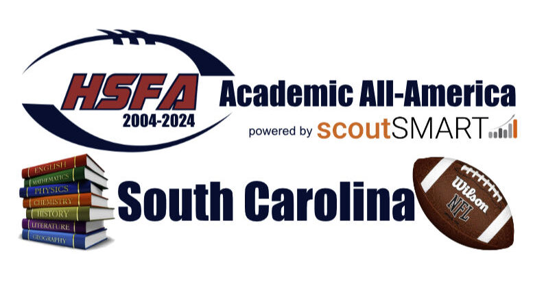 The High School Football America 2023 South Carolina Academic All-America Team honors student-athletes with a 3.7 GPA or higher.