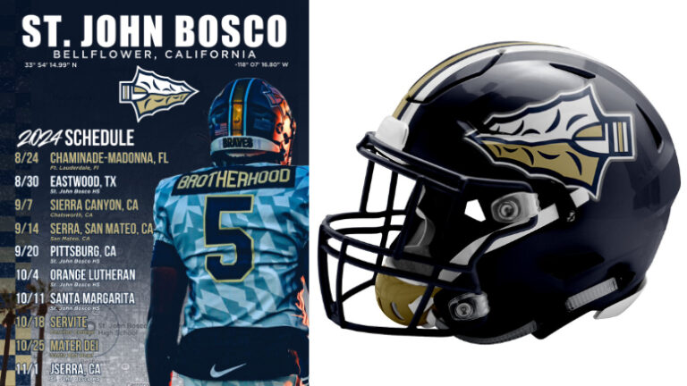 St. John Bosco (California) releases 2024 schedule - High School ...