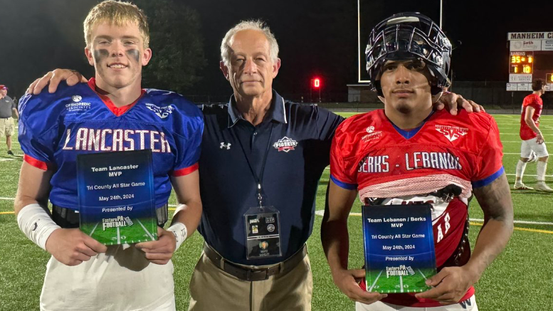 Lancaster County wins the 2024 Tri-County All-Star high school football game in Pennsylvania.