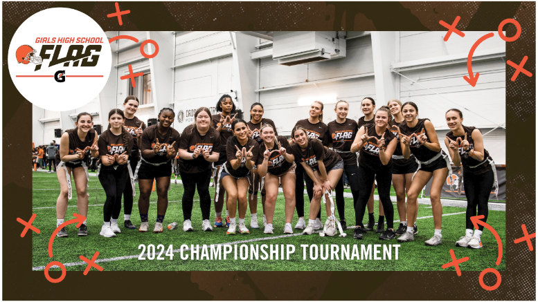 The Cleveland Browns will be hosting a season-ending girls high school football flag tournament.