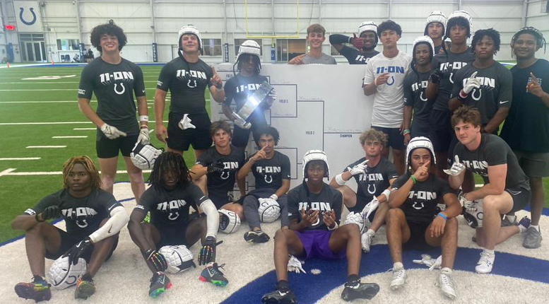 Brownsburg wins the 2024 Indianapolis Colts Nike 11-On competition.