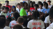 l'jarius sneed hold football camp at his alma mater in louisiana.