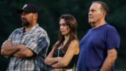 Bill Belichick attends IMG football practice.